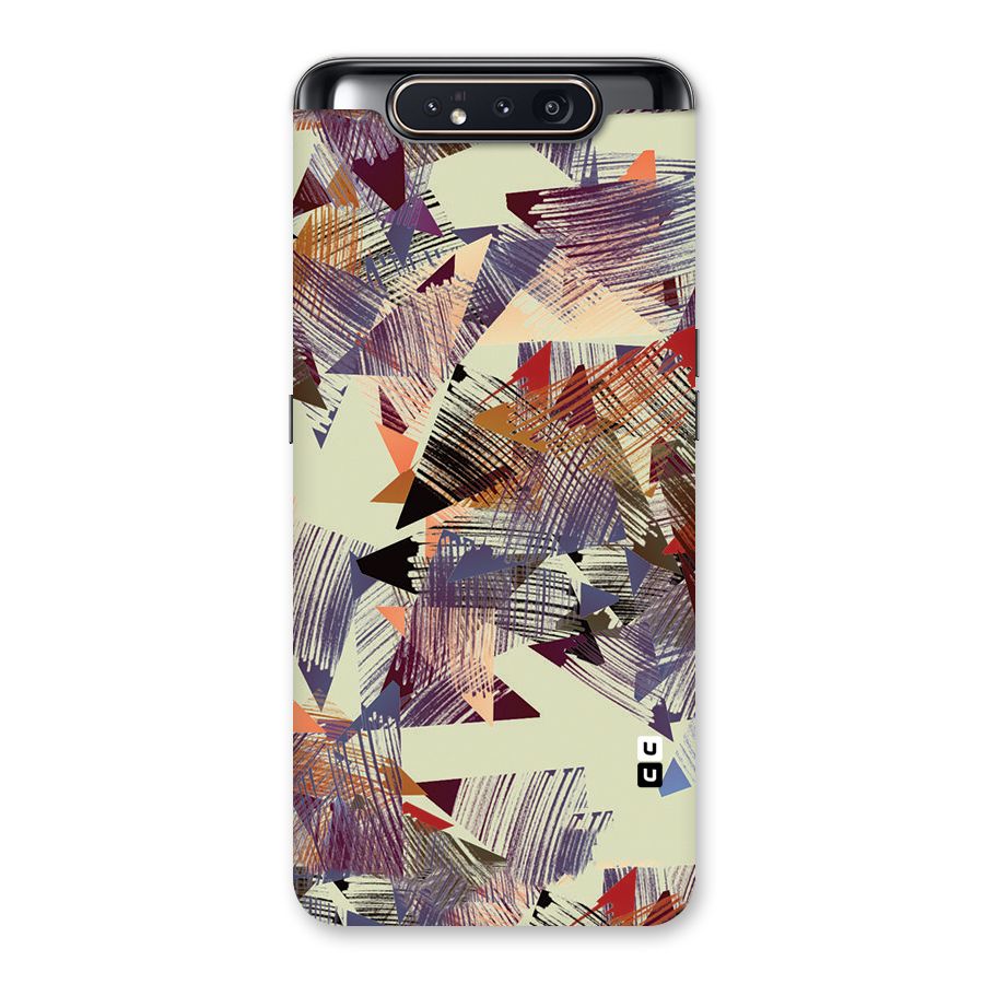 Abstract Sketch Back Case for Galaxy A80