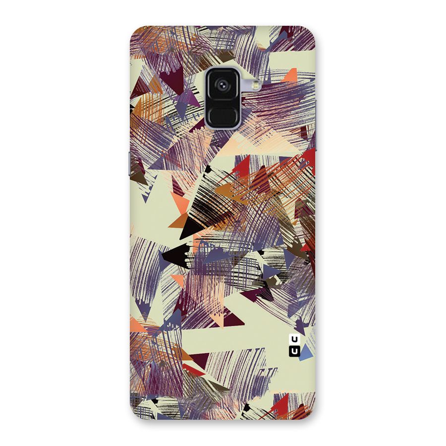 Abstract Sketch Back Case for Galaxy A8 Plus