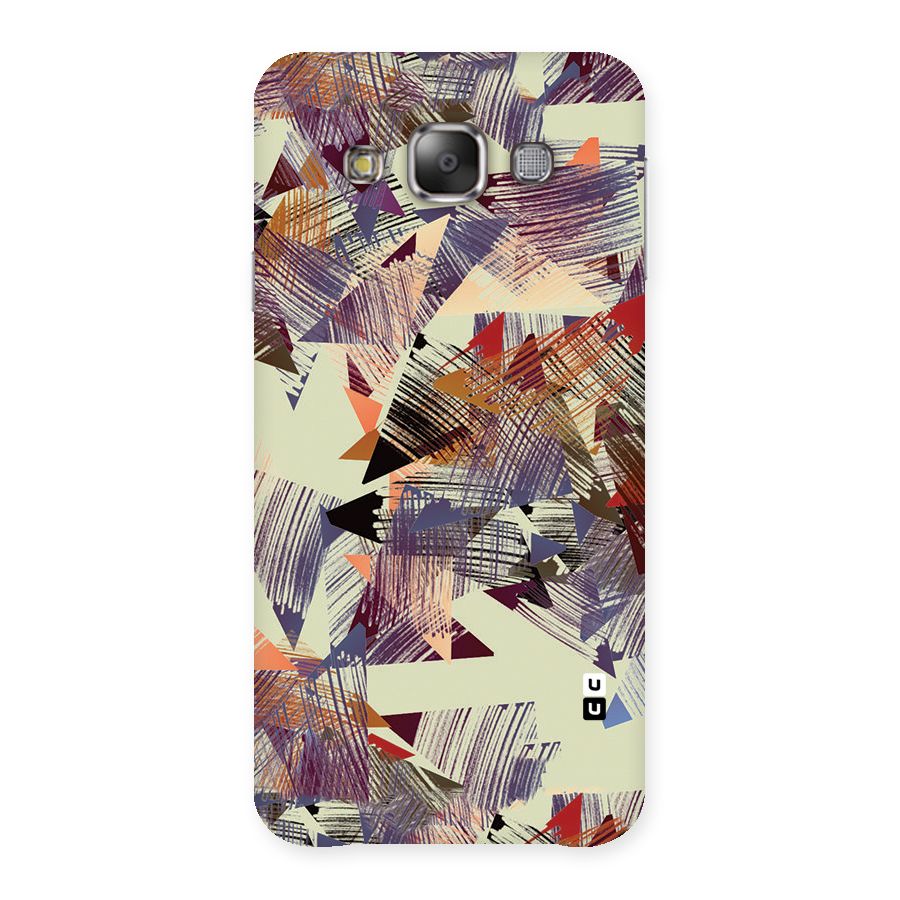 Abstract Sketch Back Case for Galaxy E7