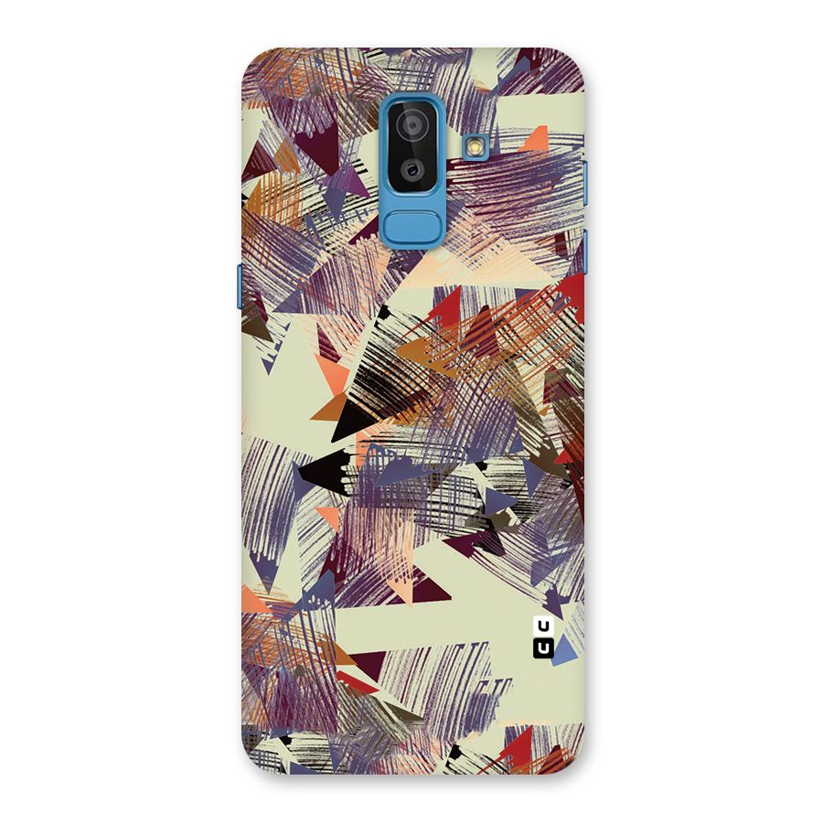 Abstract Sketch Back Case for Galaxy J8
