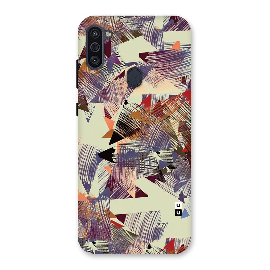 Abstract Sketch Back Case for Galaxy M11