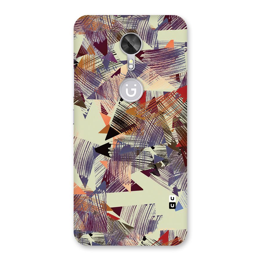 Abstract Sketch Back Case for Gionee A1