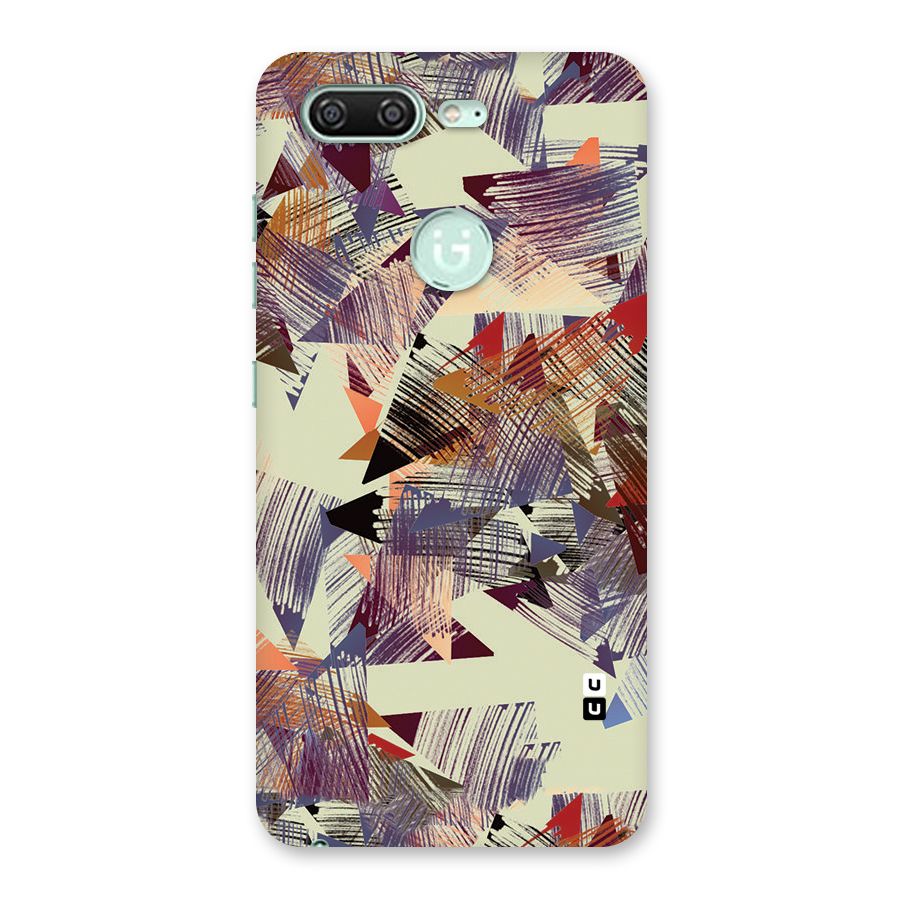Abstract Sketch Back Case for Gionee S10