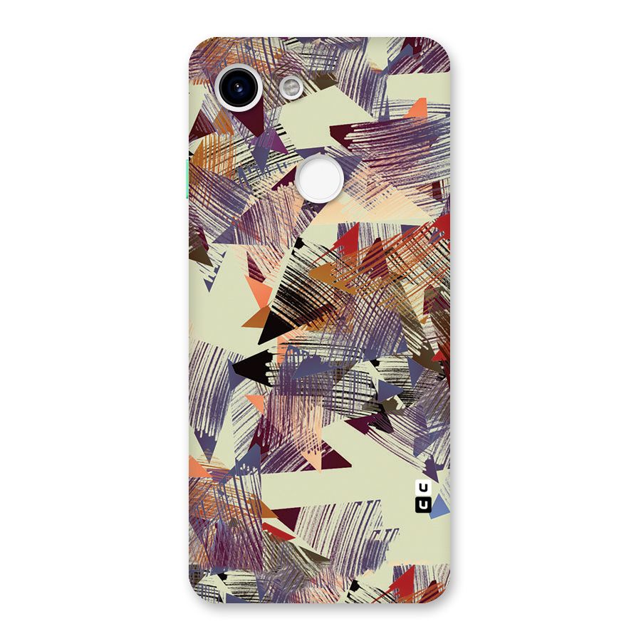 Abstract Sketch Back Case for Google Pixel 3