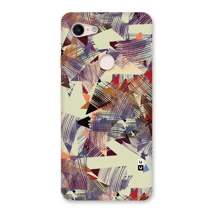Abstract Sketch Back Case for Google Pixel 3 XL