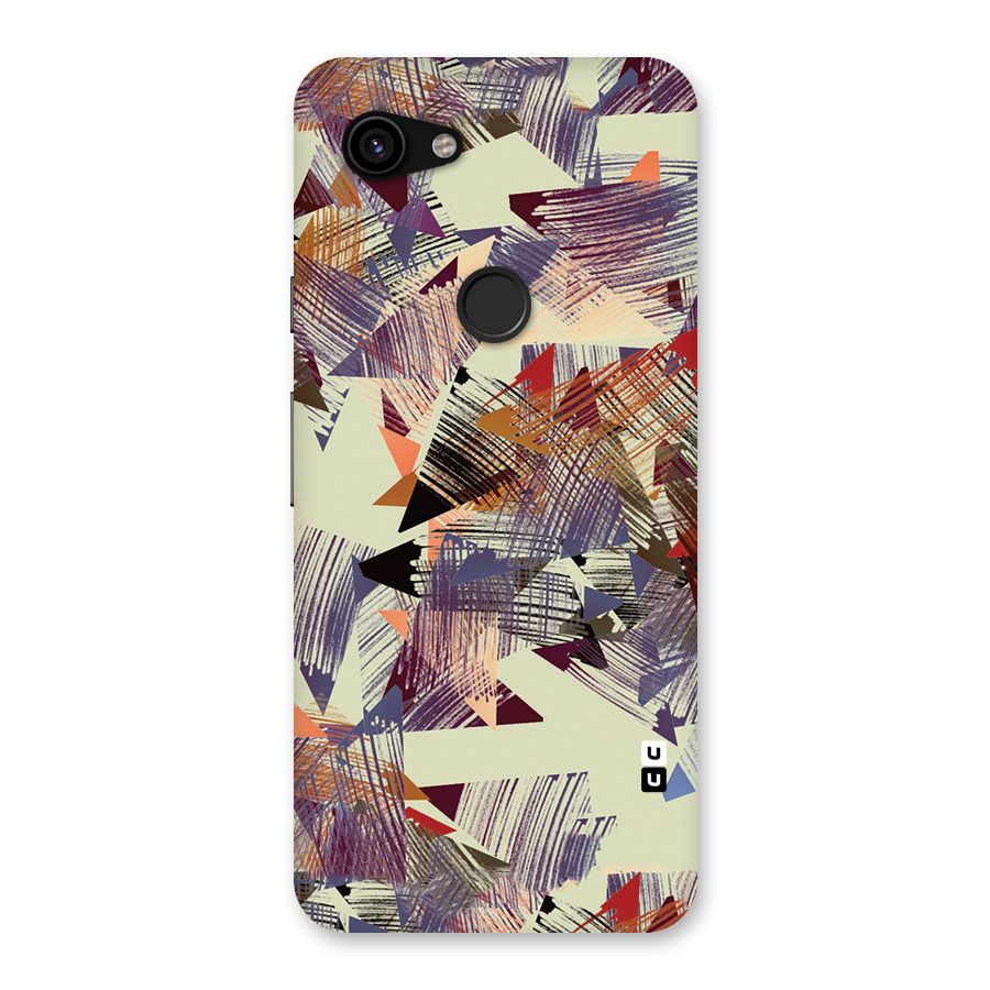 Abstract Sketch Back Case for Google Pixel 3a