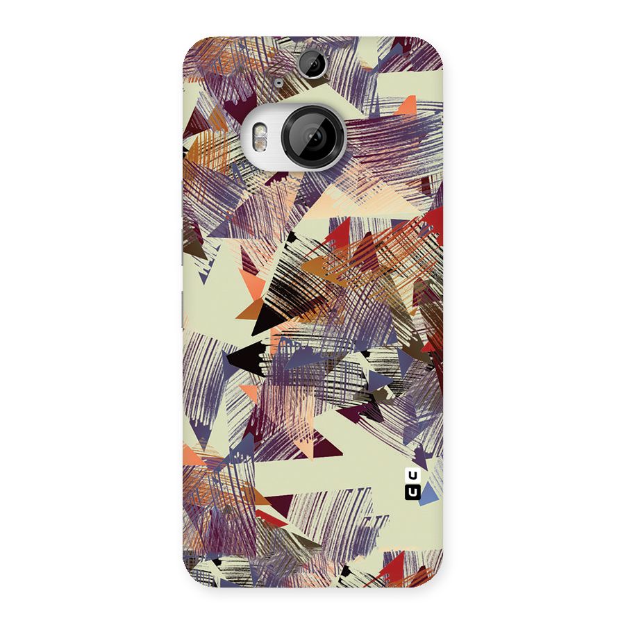 Abstract Sketch Back Case for HTC One M9 Plus