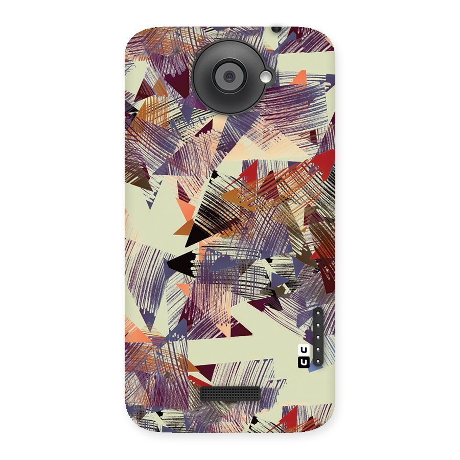 Abstract Sketch Back Case for HTC One X