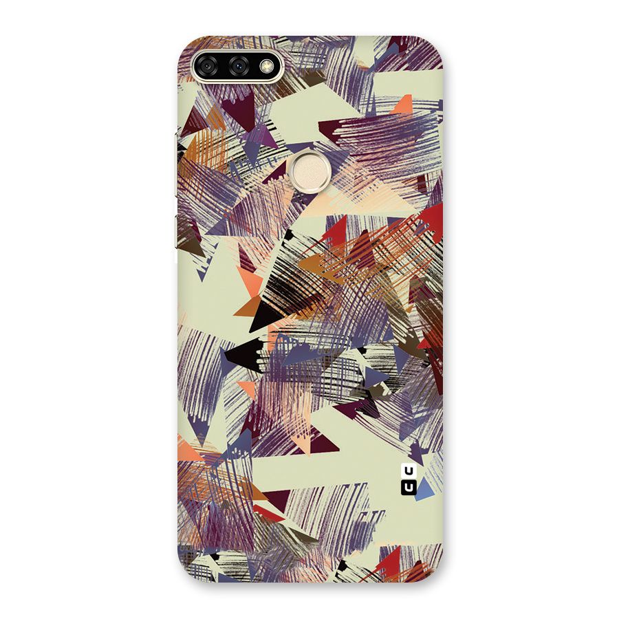 Abstract Sketch Back Case for Honor 7A