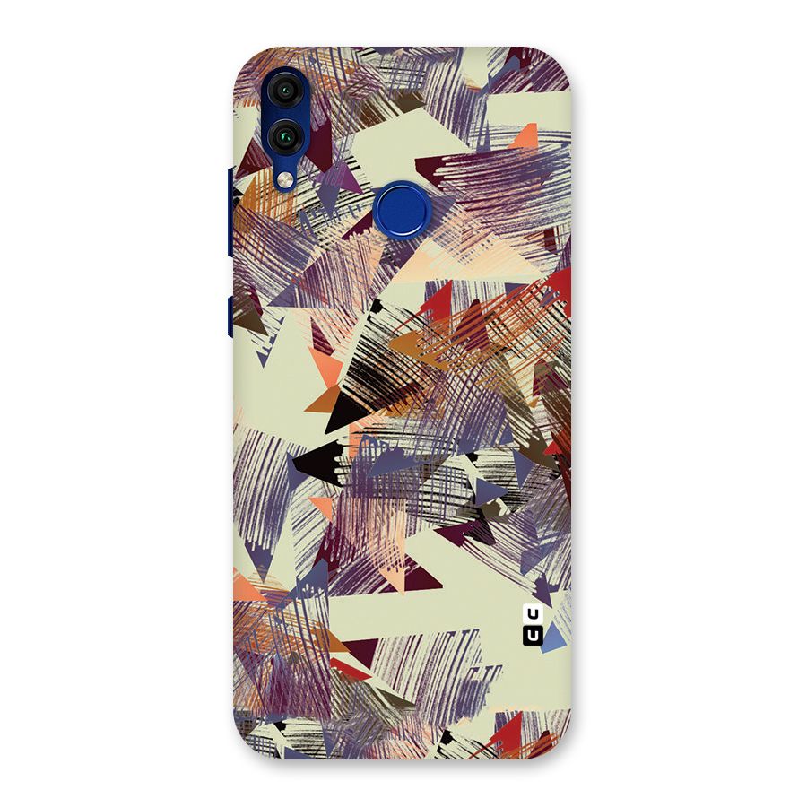 Abstract Sketch Back Case for Honor 8C