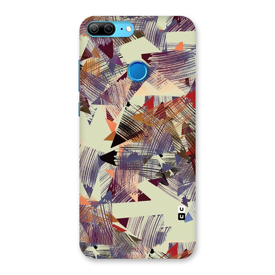 Abstract Sketch Back Case for Honor 9 Lite