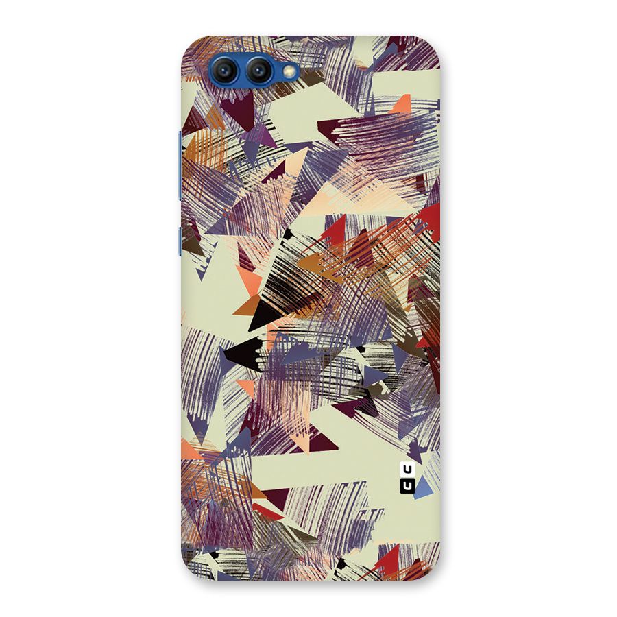 Abstract Sketch Back Case for Honor View 10