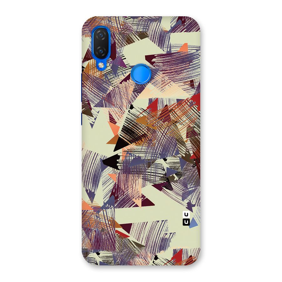 Abstract Sketch Back Case for Huawei P Smart+