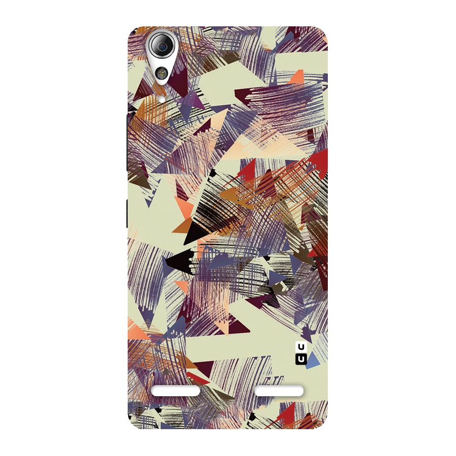 Abstract Sketch Back Case for Lenovo A6000 Plus