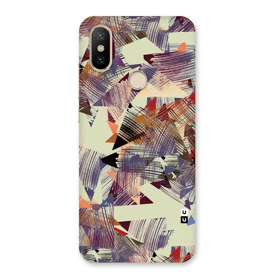 Abstract Sketch Back Case for Mi A2