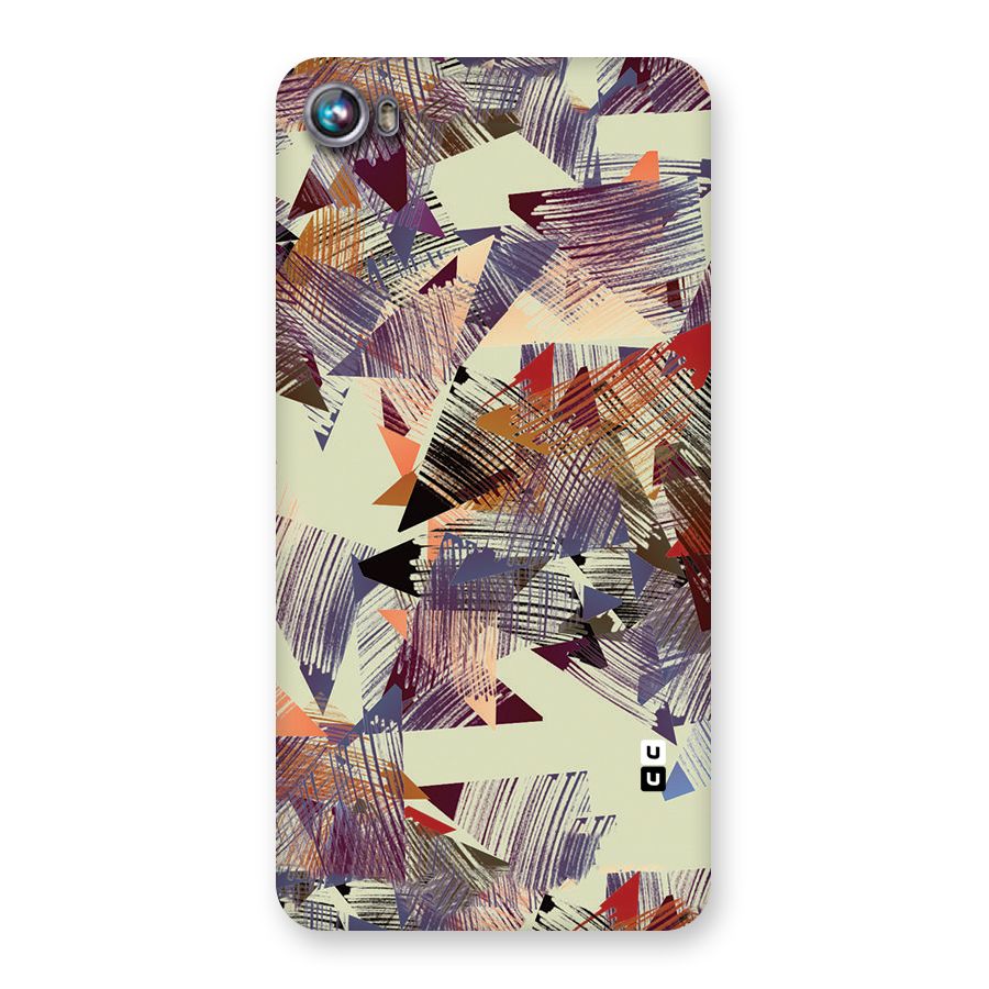Abstract Sketch Back Case for Micromax Canvas Fire 4 A107