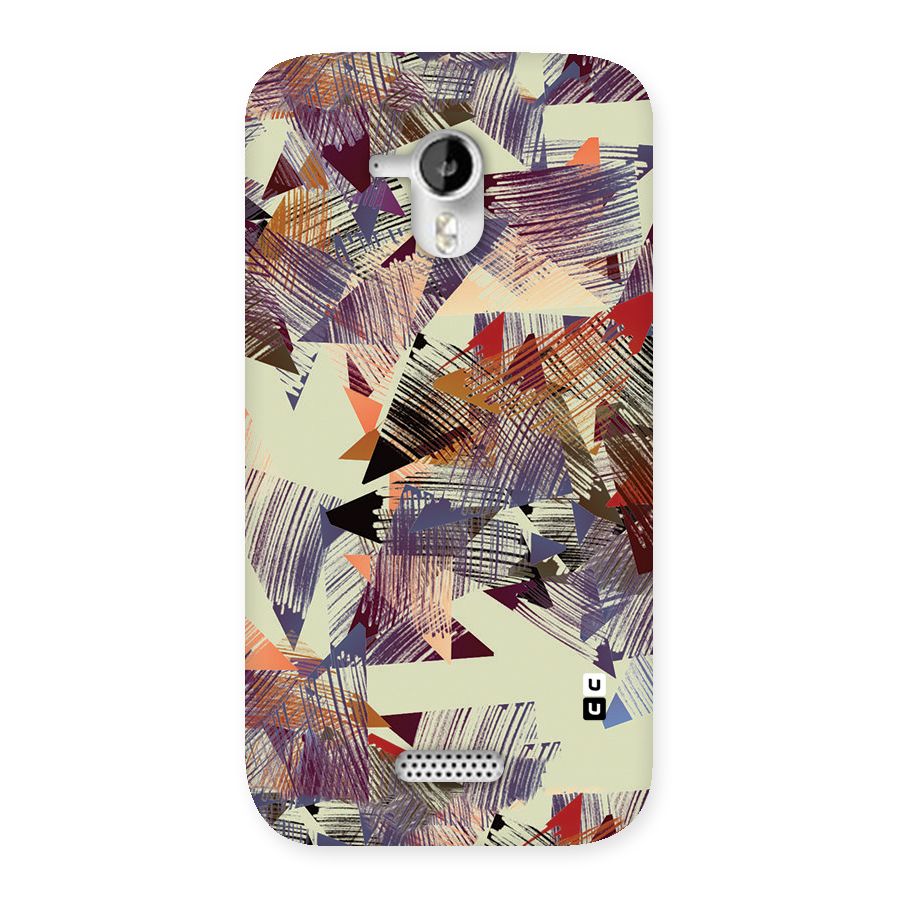 Abstract Sketch Back Case for Micromax Canvas HD A116