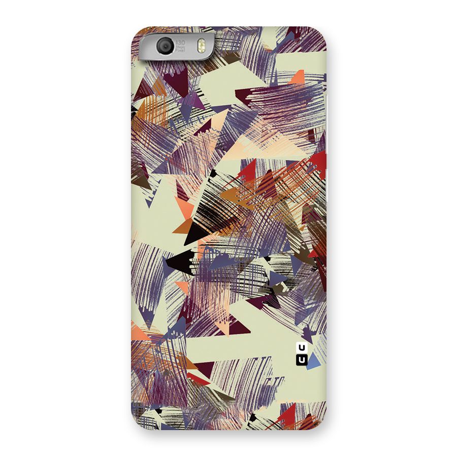 Abstract Sketch Back Case for Micromax Canvas Knight 2