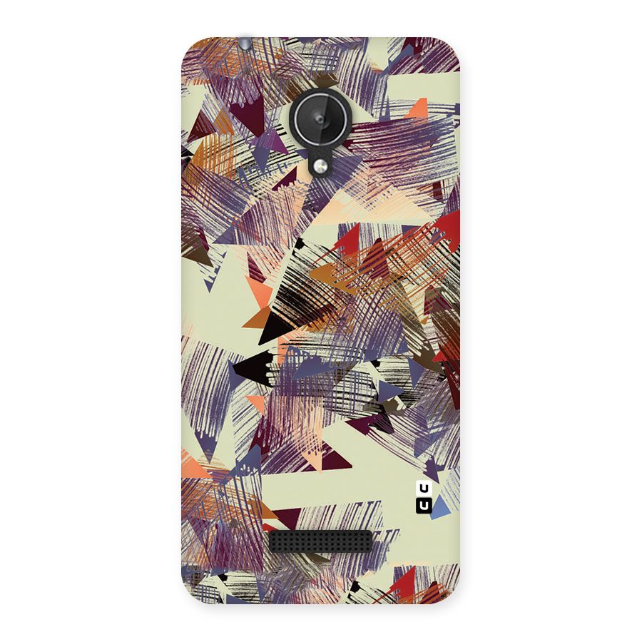 Abstract Sketch Back Case for Micromax Canvas Spark Q380