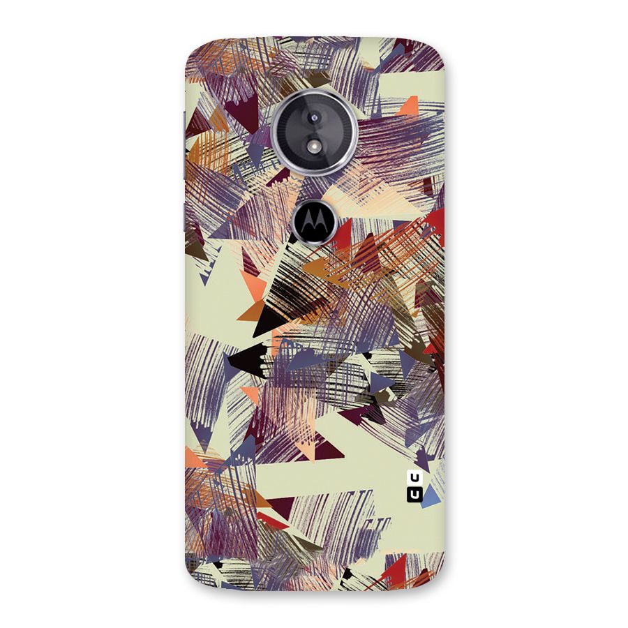 Abstract Sketch Back Case for Moto E5