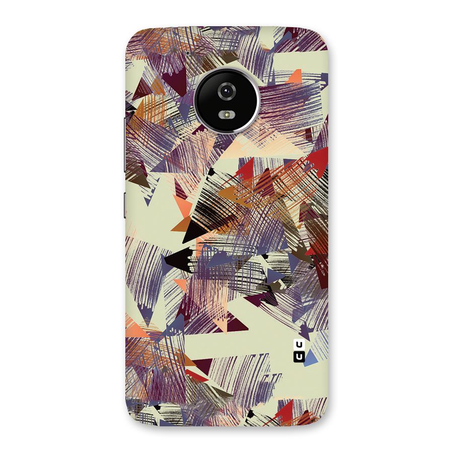 Abstract Sketch Back Case for Moto G5