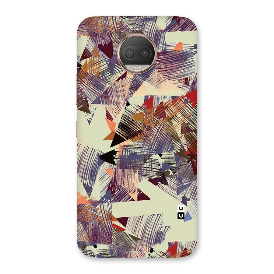 Abstract Sketch Back Case for Moto G5s Plus