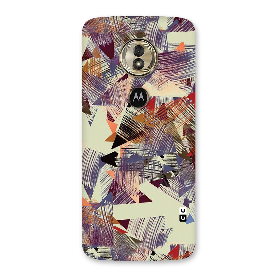 Abstract Sketch Back Case for Moto G6 Play