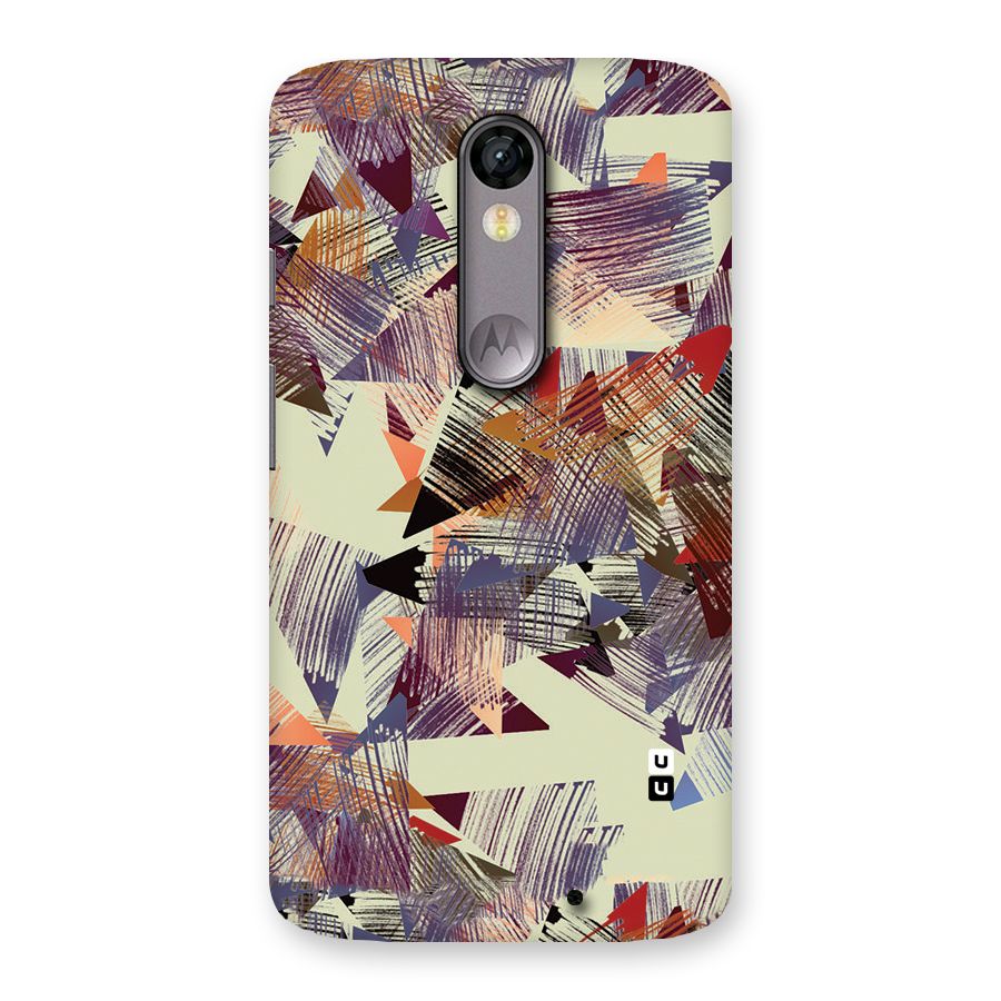Abstract Sketch Back Case for Moto X Force