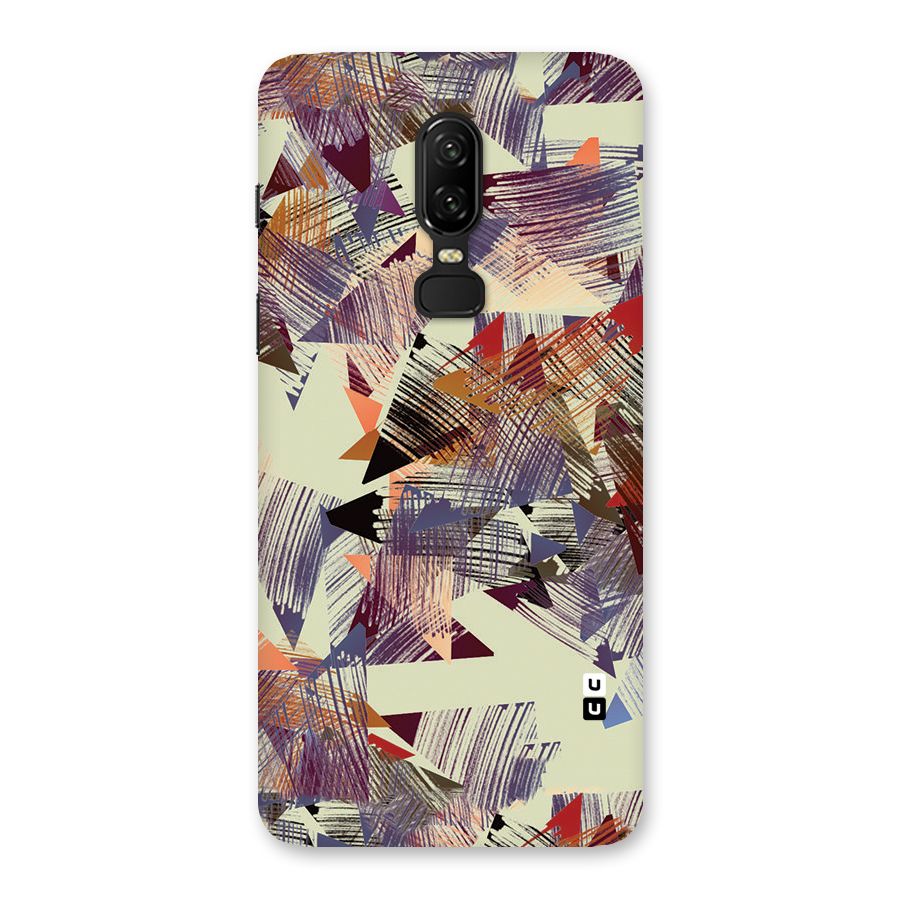 Abstract Sketch Back Case for OnePlus 6