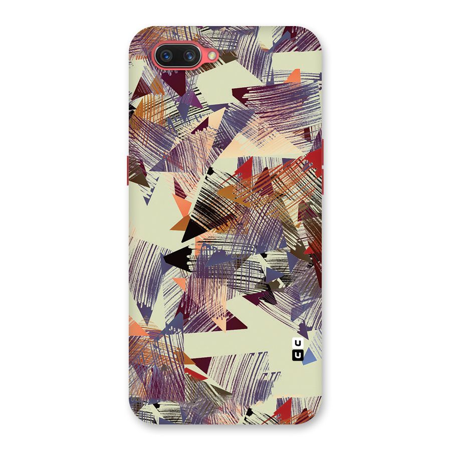 Abstract Sketch Back Case for Oppo A3s