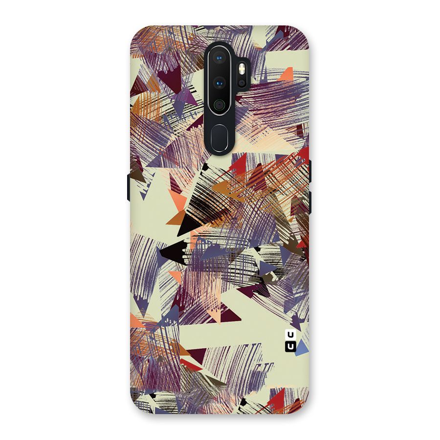Abstract Sketch Back Case for Oppo A5 (2020)