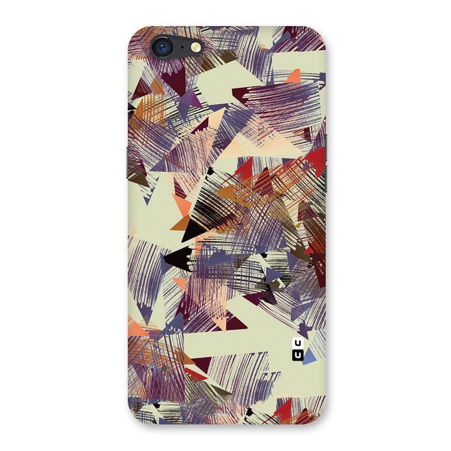 Abstract Sketch Back Case for Oppo A71