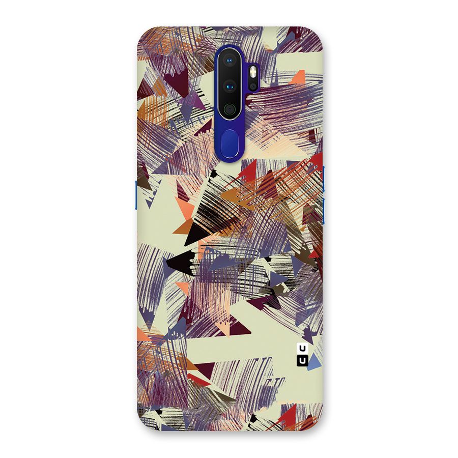 Abstract Sketch Back Case for Oppo A9 (2020)