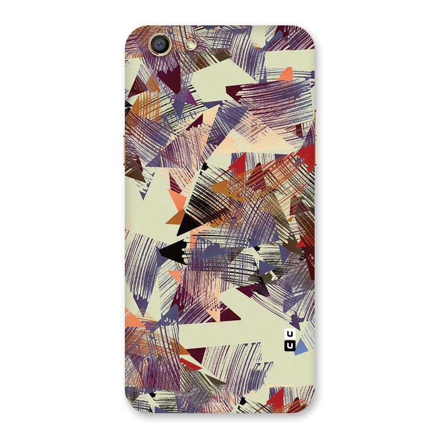 Abstract Sketch Back Case for Oppo F3