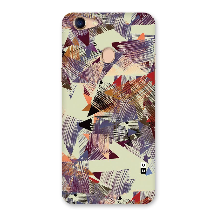 Abstract Sketch Back Case for Oppo F5