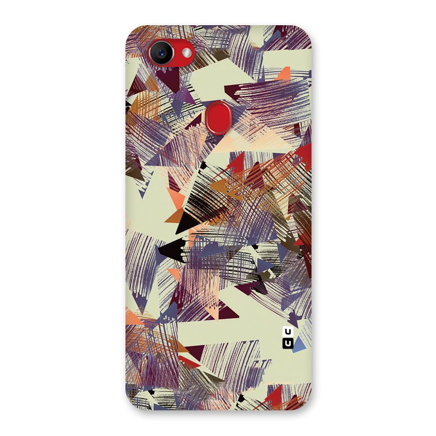 Abstract Sketch Back Case for Oppo F7