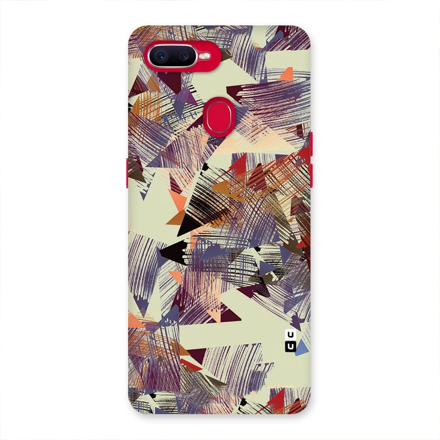 Abstract Sketch Back Case for Oppo F9 Pro