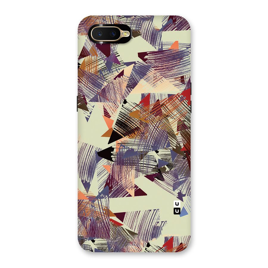 Abstract Sketch Back Case for Oppo K1