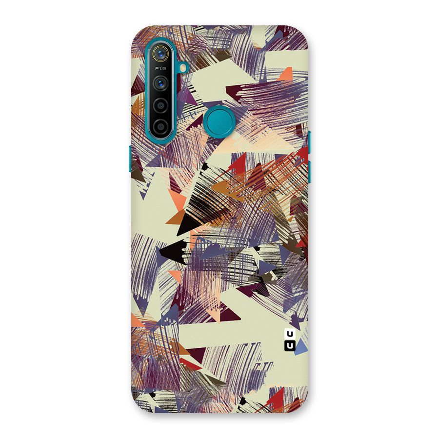 Abstract Sketch Back Case for Realme 5i