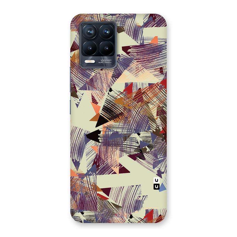 Abstract Sketch Back Case for Realme 8 Pro