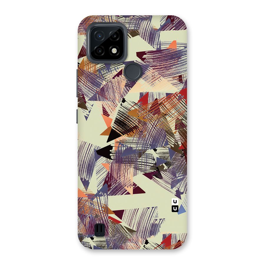 Abstract Sketch Back Case for Realme C21