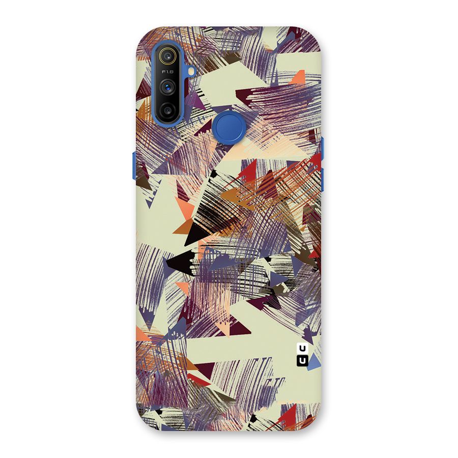 Abstract Sketch Back Case for Realme Narzo 10A
