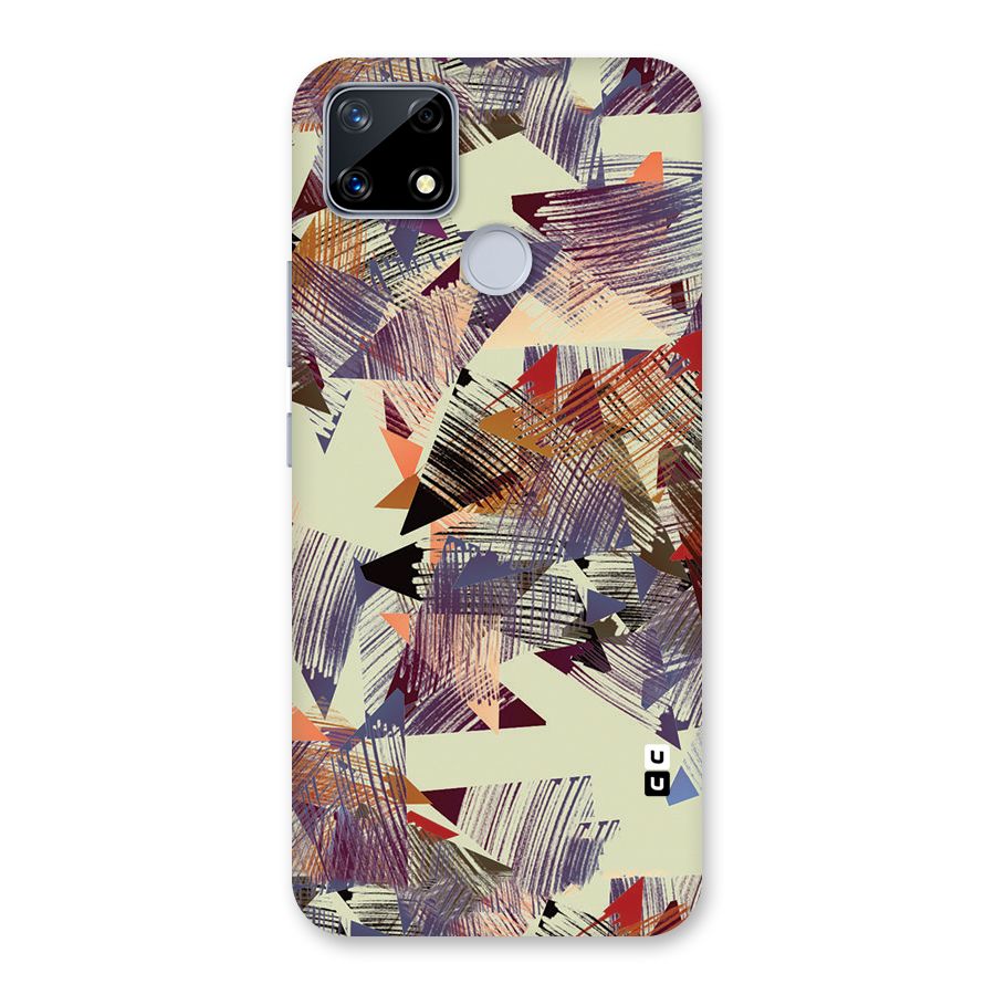 Abstract Sketch Back Case for Realme Narzo 20