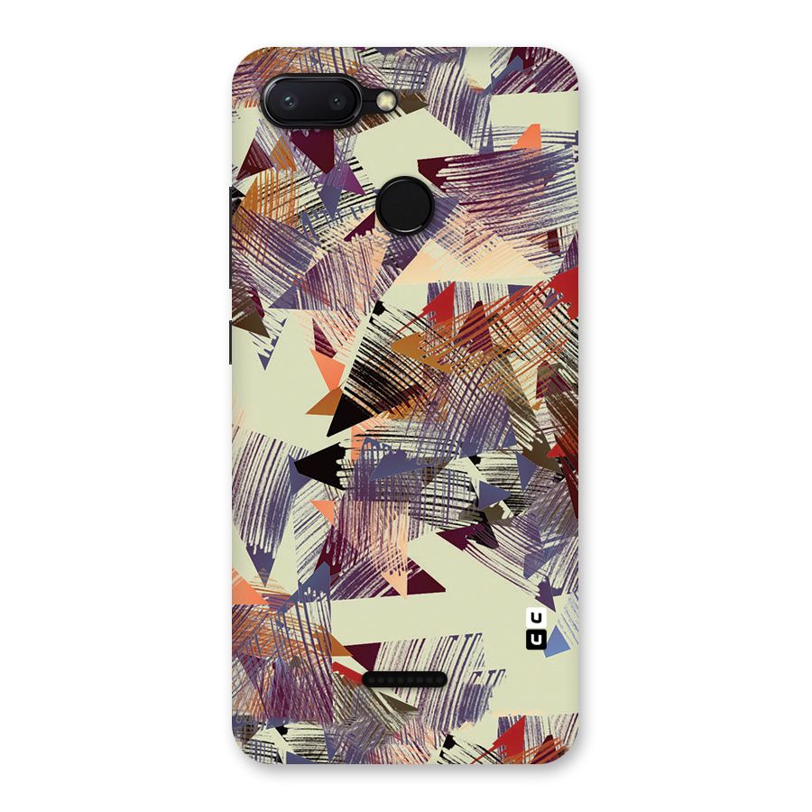 Abstract Sketch Back Case for Redmi 6