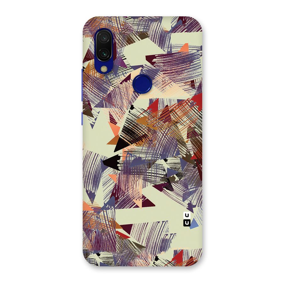 Abstract Sketch Back Case for Redmi 7
