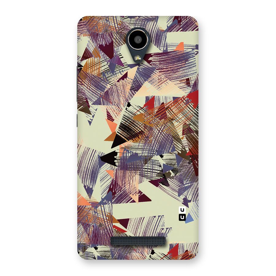 Abstract Sketch Back Case for Redmi Note 2