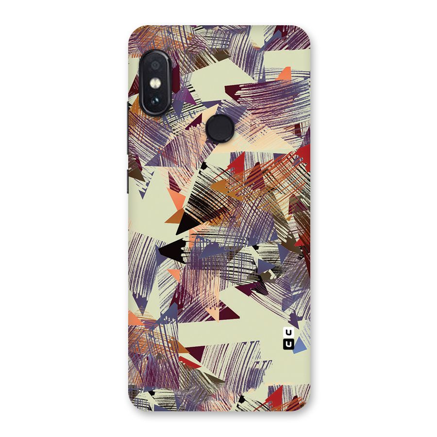 Abstract Sketch Back Case for Redmi Note 5 Pro