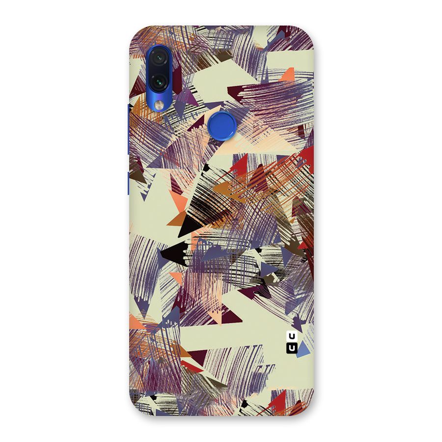 Abstract Sketch Back Case for Redmi Note 7