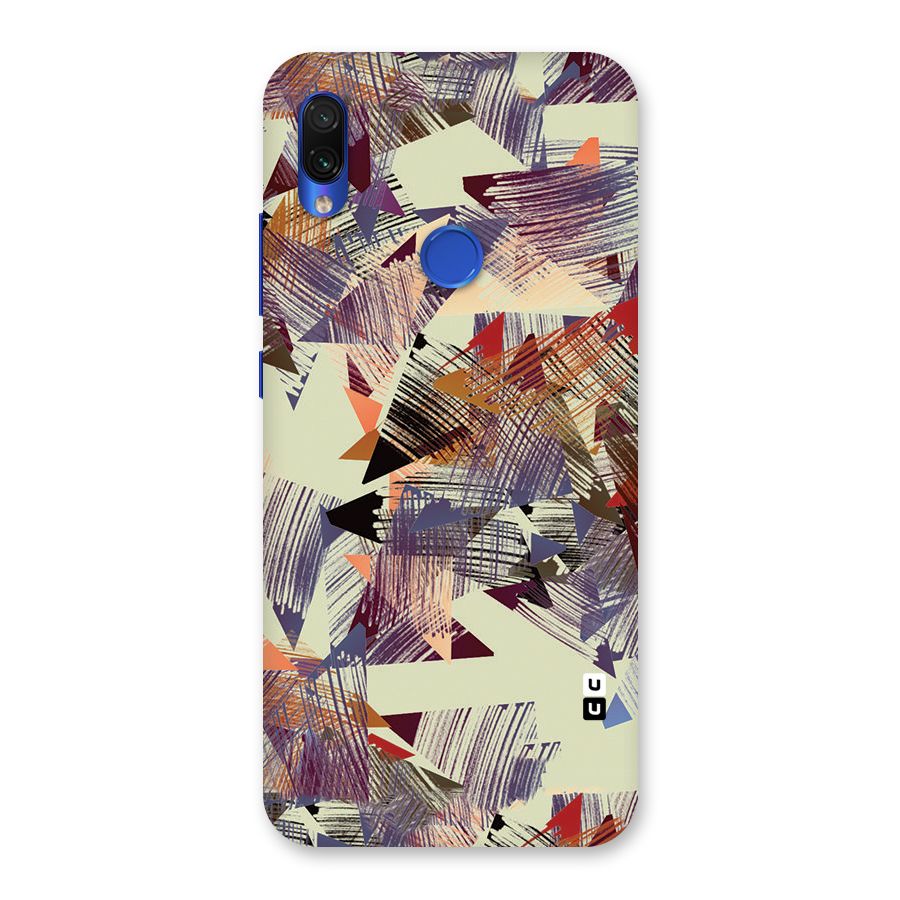 Abstract Sketch Back Case for Redmi Note 7S