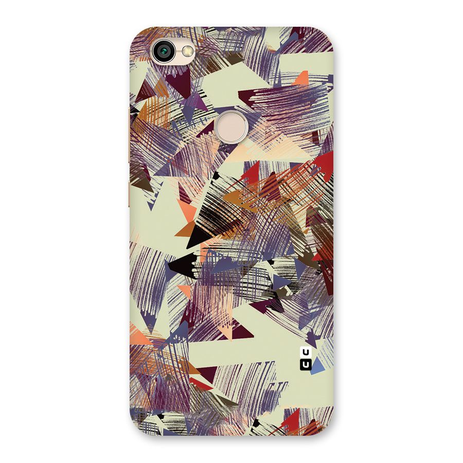 Abstract Sketch Back Case for Redmi Y1 2017